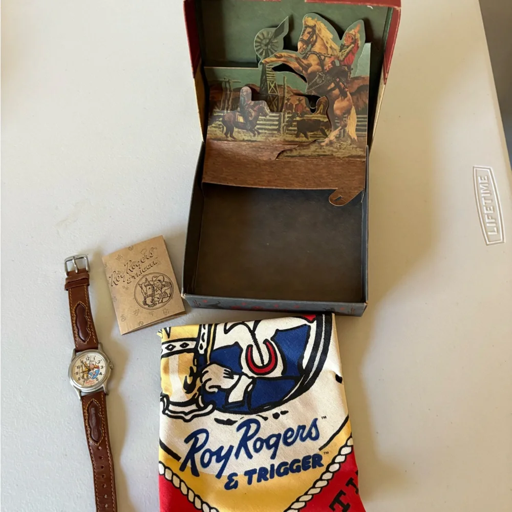 NIB Fossil Roy Rogers & Trigger Watch 1993 - Picture 6 of 6